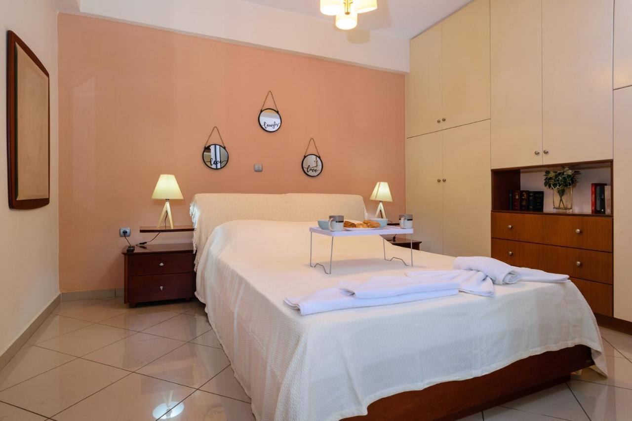 Central Penthouse In Quiet Neighborhood Near Sandy Beach Chania  Eksteriør billede