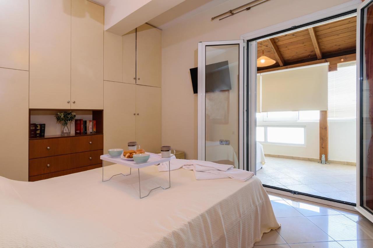 Central Penthouse In Quiet Neighborhood Near Sandy Beach Chania  Eksteriør billede