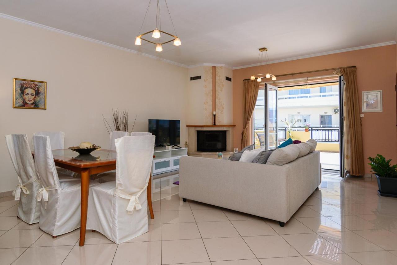 Central Penthouse In Quiet Neighborhood Near Sandy Beach Chania  Eksteriør billede